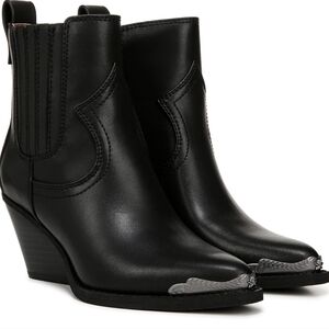 Zodiac Black Ankle Boots